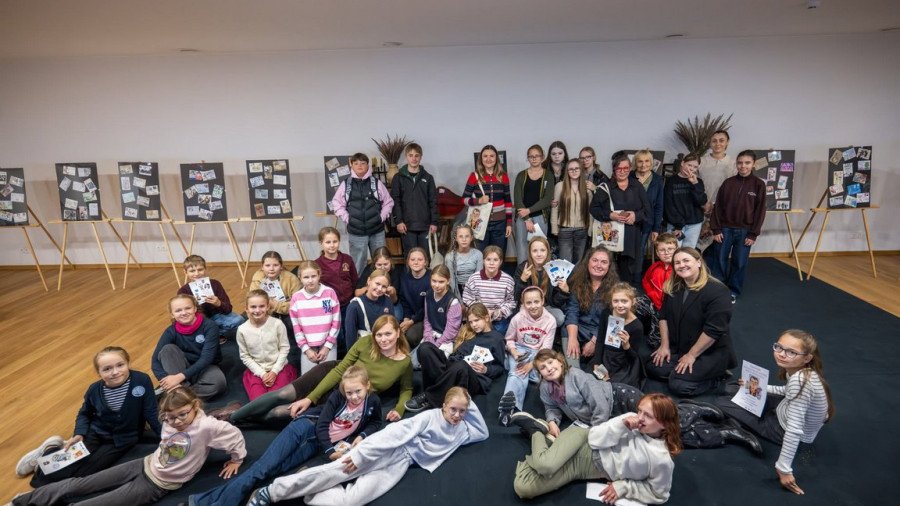 Dailės darbų konkursas ,,Pašto menas“